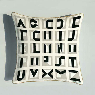 18x18 van het de Manierhoofdkussen van het duimhoofdkussen Katoenen van de de Dekkings Decoratieve Jacquard Duidelijke Kussendekking
