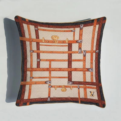 Het waterdichte Polyester Gedrukte van de het Huis Decoratieve Tuin van de Kussendekking Kussen Sofa Spring