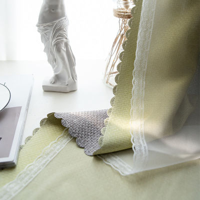 Van de het Gordijnstof van de hotel100% Polyester Textiel van het de Luxehuis de Duidelijke