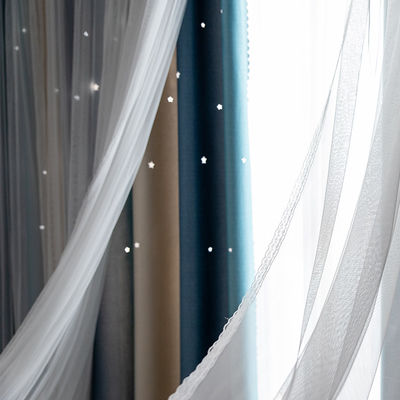 De thermische Geïsoleerde Geometrische Elektriciteitspanne van de Patroonjacquard drapeert Venstergordijnen