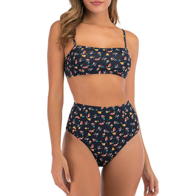 Van het de Polyesterzwempak van de Eco de Vriendschappelijke Driehoek Bikini In te ademen Duurzame Rugloze Swimmwear