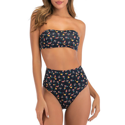 Van het de Polyesterzwempak van de Eco de Vriendschappelijke Driehoek Bikini In te ademen Duurzame Rugloze Swimmwear