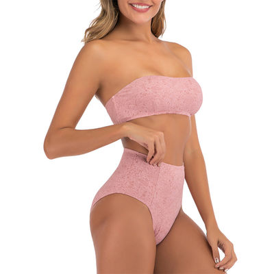 De sexy de Badpakkenvrouwen van Vrouwenswimwear Triangl verhogen Bikini