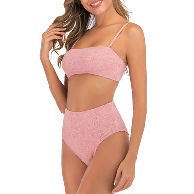 De sexy de Badpakkenvrouwen van Vrouwenswimwear Triangl verhogen Bikini