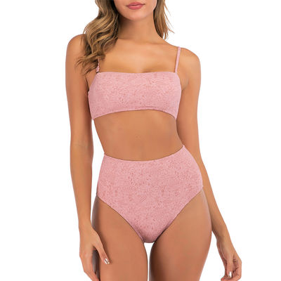 De sexy de Badpakkenvrouwen van Vrouwenswimwear Triangl verhogen Bikini