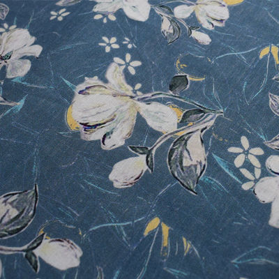 De in te ademen Breiende van de de Stoffen100% Viscose van het Viscoserayon Textiel van de de Drukstof