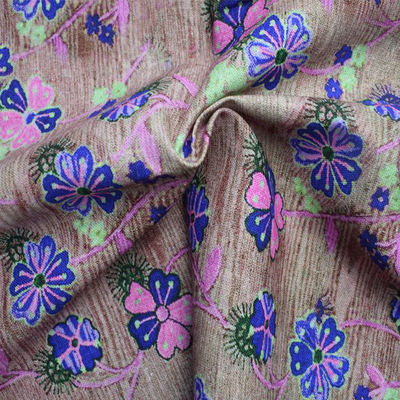 55% Katoenen van de de Drukkleding van de viscose45% Ramee Digitale Stof