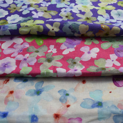Katoenen van de rameepolyester Stoffen Duidelijk Geverft Kledingstuk 30s*41s