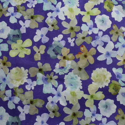 Katoenen van de rameepolyester Stoffen Duidelijk Geverft Kledingstuk 30s*41s
