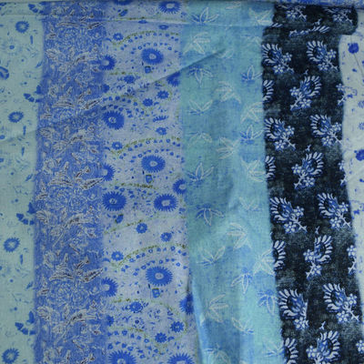 De zachte Stof van Duidelijk Weefselwaverly Chinoiserie drukte de Zuivere Kleding van het Rameeoverhemd