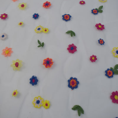 100% nylon Gebreid Tulle Hexagonaal Zacht Netto Mesh Tulle Dress Fabric