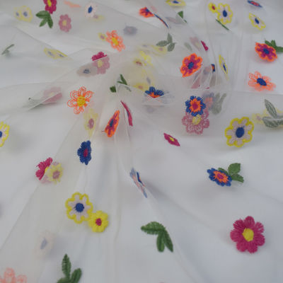 100% nylon Gebreid Tulle Hexagonaal Zacht Netto Mesh Tulle Dress Fabric
