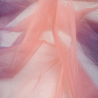 30GSM de zachte Stof van polyester Netto Mesh Bridal Wedding Tulle Lace