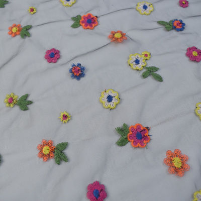 100% nylon Gebreid Tulle Hexagonaal Zacht Netto Mesh Tulle Dress Fabric