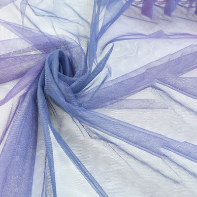 Het duidelijke Zachte Nylon Huwelijk van Tulle schittert Stof van Illusie de Bruids Tulle