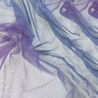 100% nylon Tulle rolt Zachte de Stoffenparel Mesh Fabric van Tulle