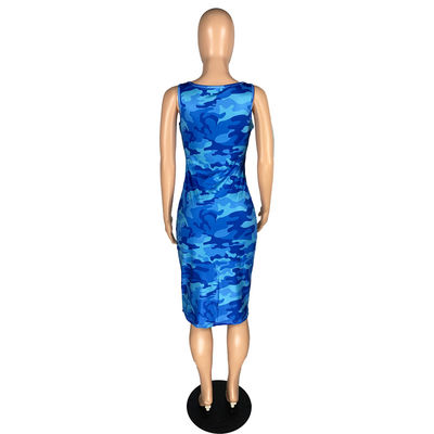 De melk verscheurt van de Overzeese Blauwe van de Rokdames Vestbretel Elegante Sexy