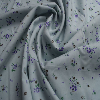 105 gsm 100% Polyester Katoenen Stoffen drukten Zacht Gevoel