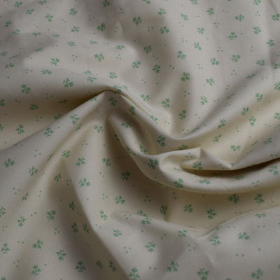 Katoenen van druklycra 115gsm Duidelijke Witte Stoffenvlam - vertrager