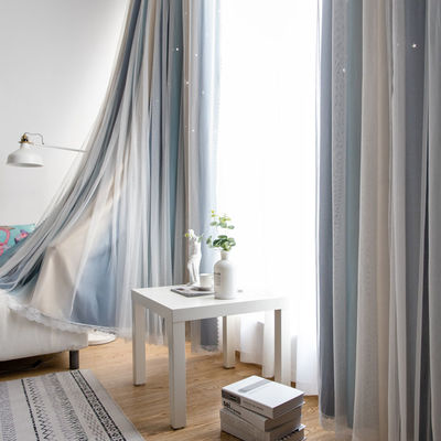 Het in de schaduw stellen van de Luxe van de het Gordijnstof van de Linnenelektriciteitspanne voor Woonkamer