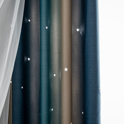 Zachte van de de Stoffengradiënt van het Polyestergordijn de Kleurenvlam - vertrager