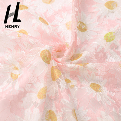 De aangepaste Zachte van de de Stoffenbloem van Tulle Digitale Druk Mesh Fabric