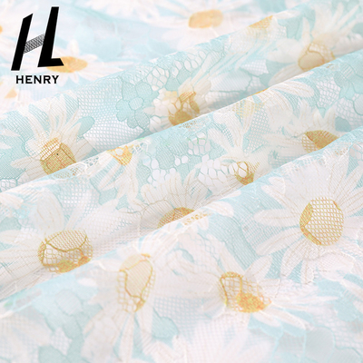Lichtgewicht Gebreide Mesh Soft Tulle Fabric For-Dames Kleding