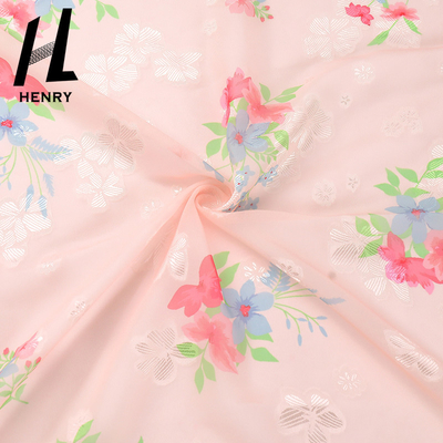 De Kleding van zacht van het de Drukpatroon 100% van Tulle de Polyestermesh fabric for women ' S