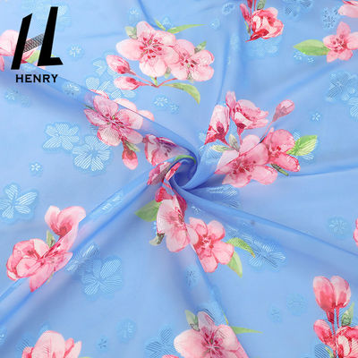 Van Zachte Tulle van de de Kledings de Zuivere Polyester de Stoffenvrouwen van Ce Stof van de de Kledingschiffon