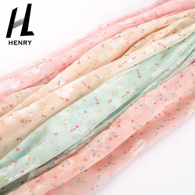 100% de Kleren van polyestermesh lace fabric polychrome for