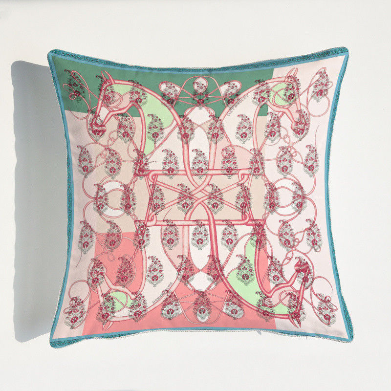 Van de de Dekkingsmanier van het huis werpt de Decor Gedrukte Kussen de Luxe Vierkante Jacquard Hoofdkussen
